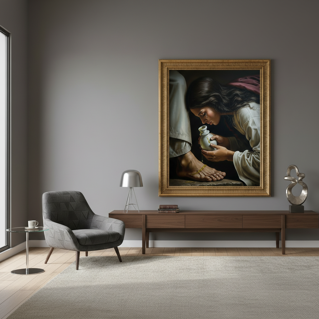 Woman with the alabaster Box