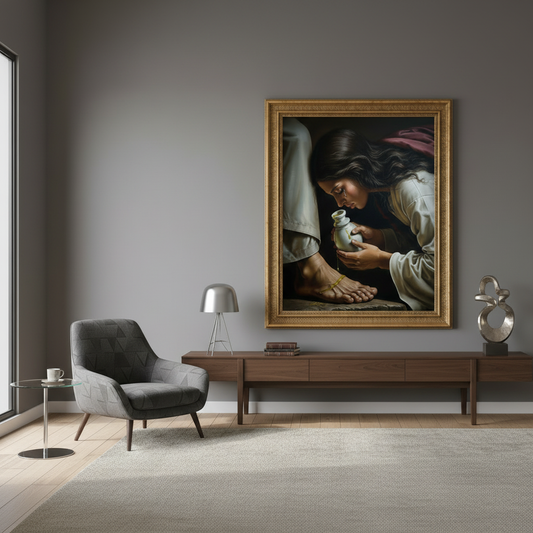 Woman with the alabaster Box